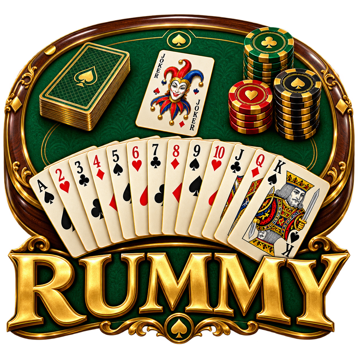 Rummy game artwork